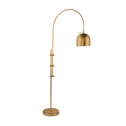 Arc Floor Lamp With Metal Shade